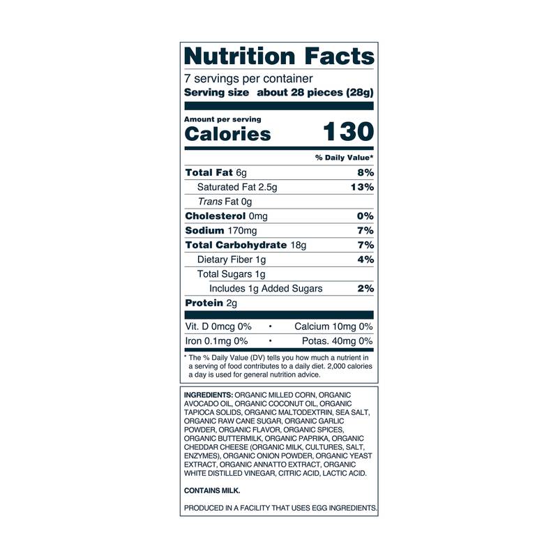 LesserEvil Crunch Cheezmos Blazin' Hot, 7oz