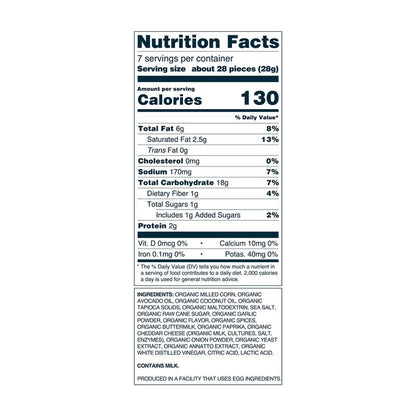 LesserEvil Crunch Cheezmos Blazin' Hot, 7oz