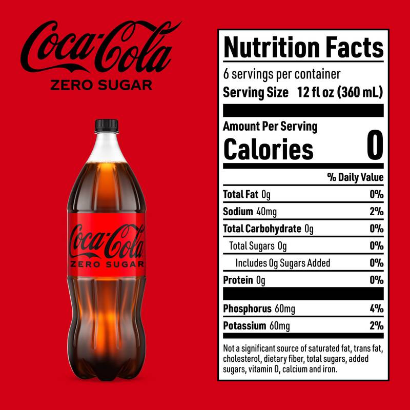 Coca-Cola Zero Sugar 2L Btl