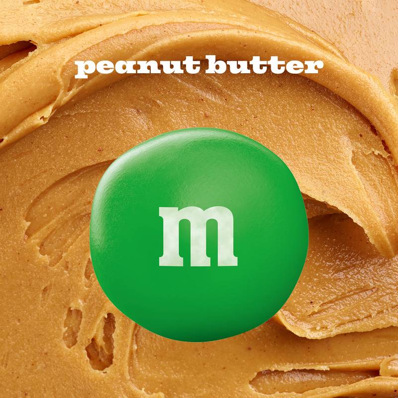 M&M'S Peanut Butter Milk Chocolate Candy, Sharing Size, 9 oz Bag