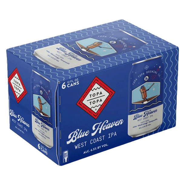 Topa Background Topa Topa Blue Heaven 6pk 12oz Can - Topa Topa – BevMo!