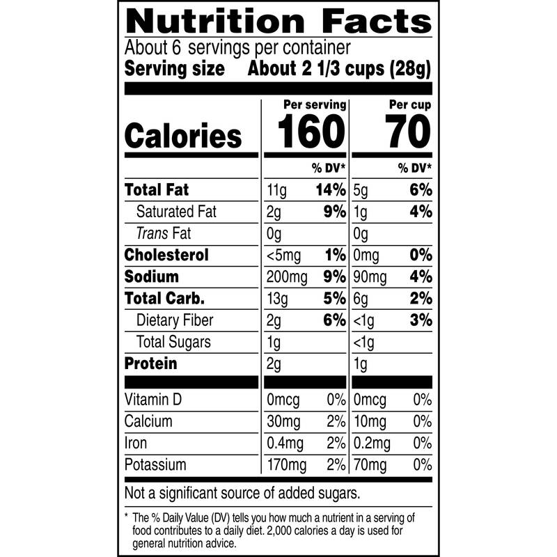Smartfood Doritos Nacho Cheese Popcorn 5.5oz 