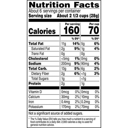 Smartfood Doritos Nacho Cheese Popcorn 5.5oz 
