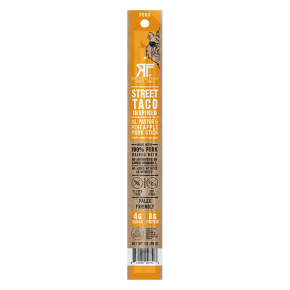 Righteous Felon Street Taco Pork Meat Stick, 1oz