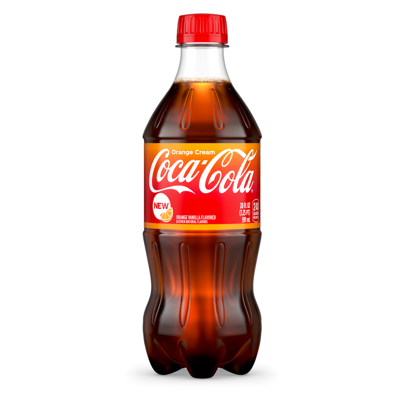 Coca-Cola Orange Cream 20oz Btl - Coca-Cola – BevMo!