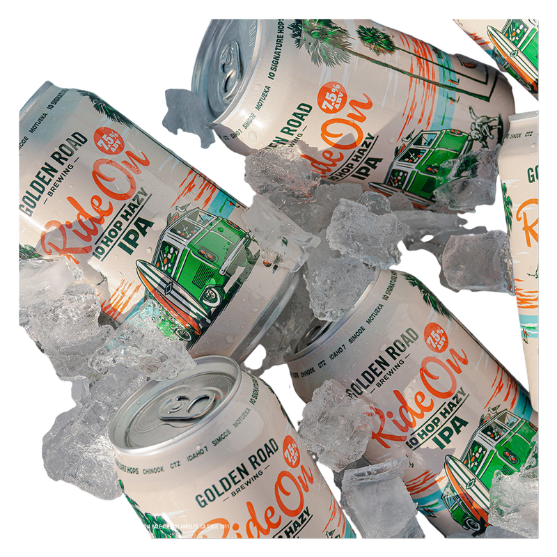 Golden Road Brewing Ride On IPA 6pk 12oz Can - Golden Road – BevMo!