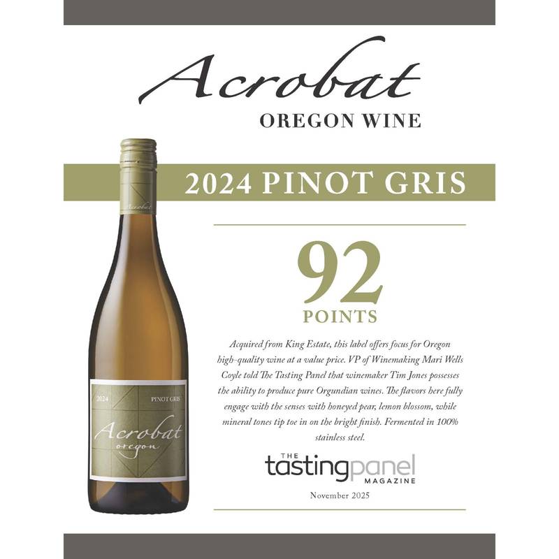 Acrobat Oregon Pinot Gris 750 ml