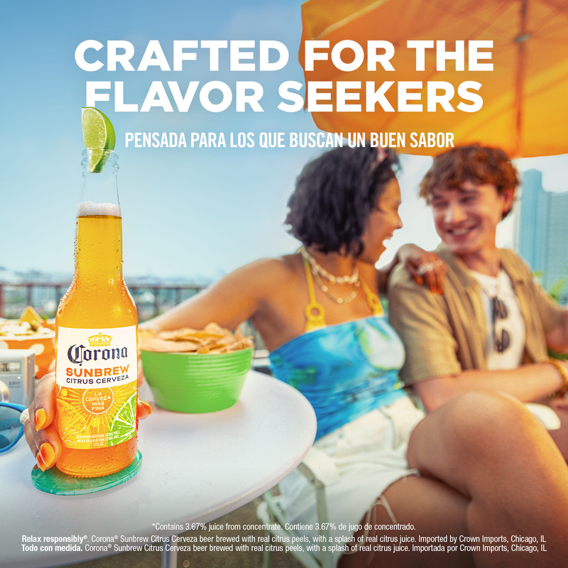 Corona Sunbrew Citrus Cerveza 12pk 12oz Can