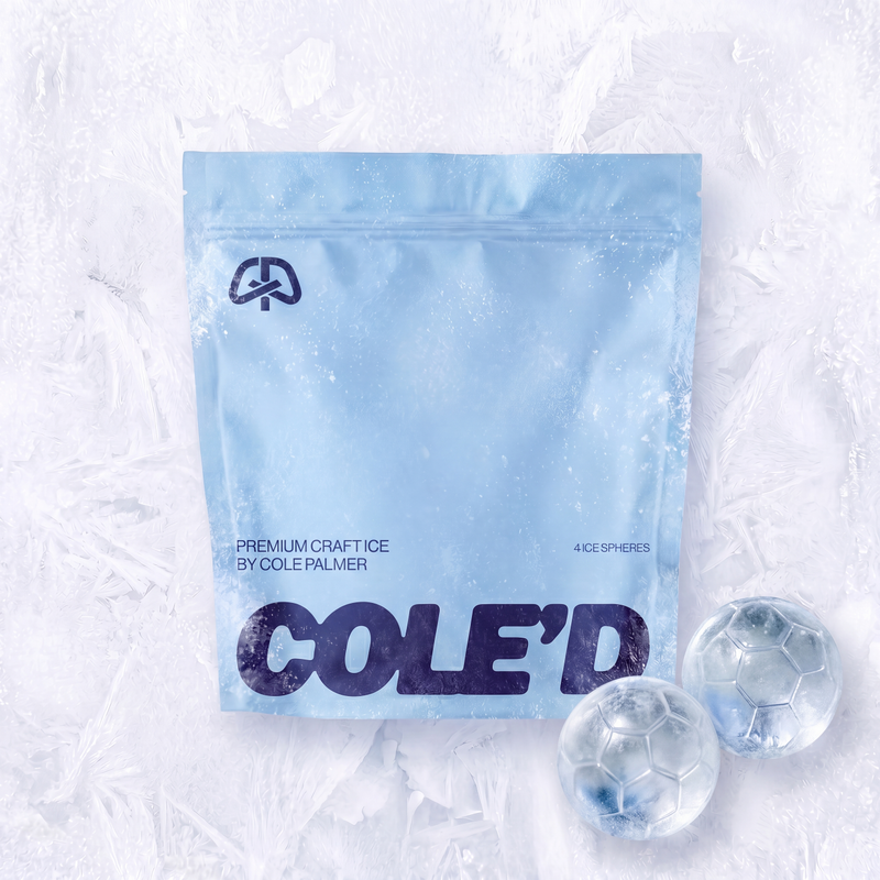 COLE'D Premium Craft Ice Spheres 4pk
