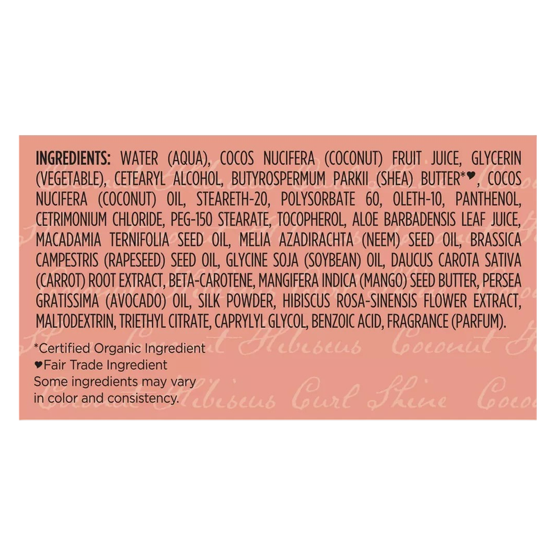 SheaMoisture Coconut and Hibiscus Curl Enhancing Smoothie, 12oz