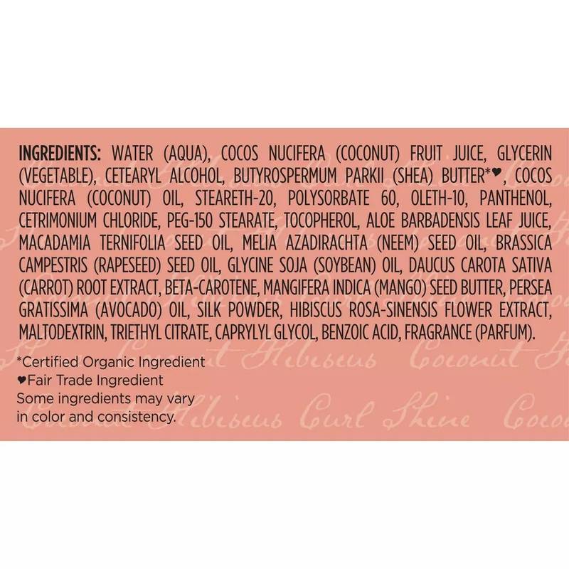 SheaMoisture Coconut and Hibiscus Curl Enhancing Smoothie, 12oz