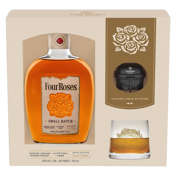 Four Roses Small Batch Bourbon Gift Set 750ml - Four Roses – BevMo!