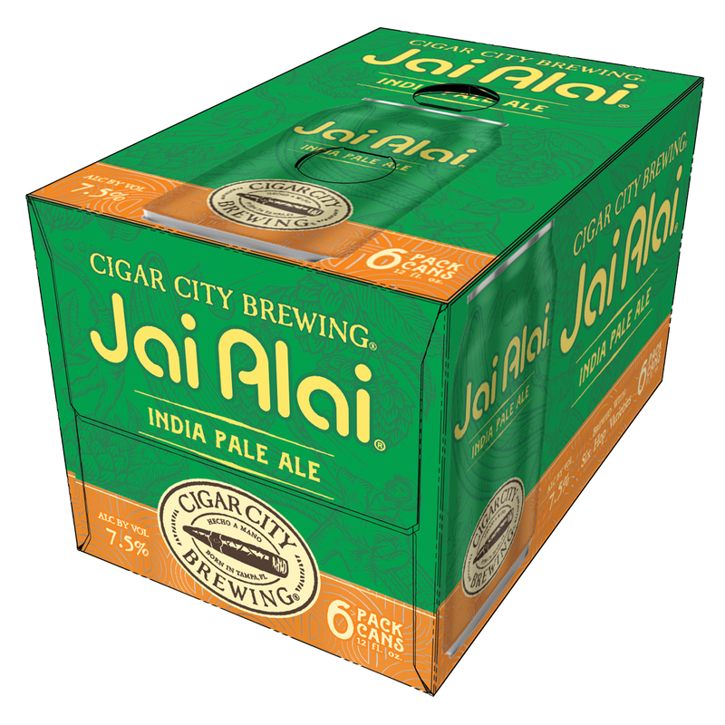 Cigar City Jai Alai IPA 6pk 12oz Can 7.5% ABV