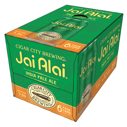 Cigar City Jai Alai IPA 6pk 12oz Can 7.5% ABV