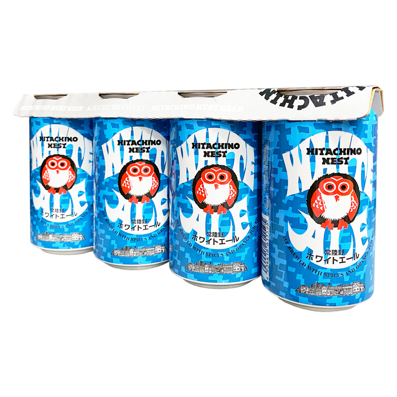 Hitachino White Ale 4pk 12oz Can