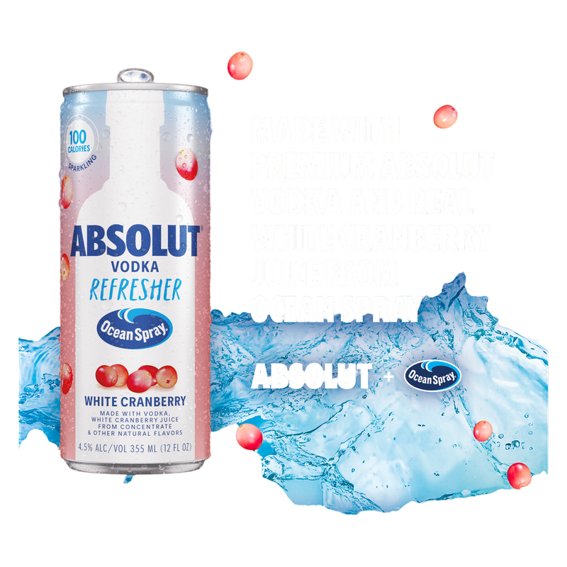 Absolut Vodka Refreshers Variety Pack 8pk 12oz Can