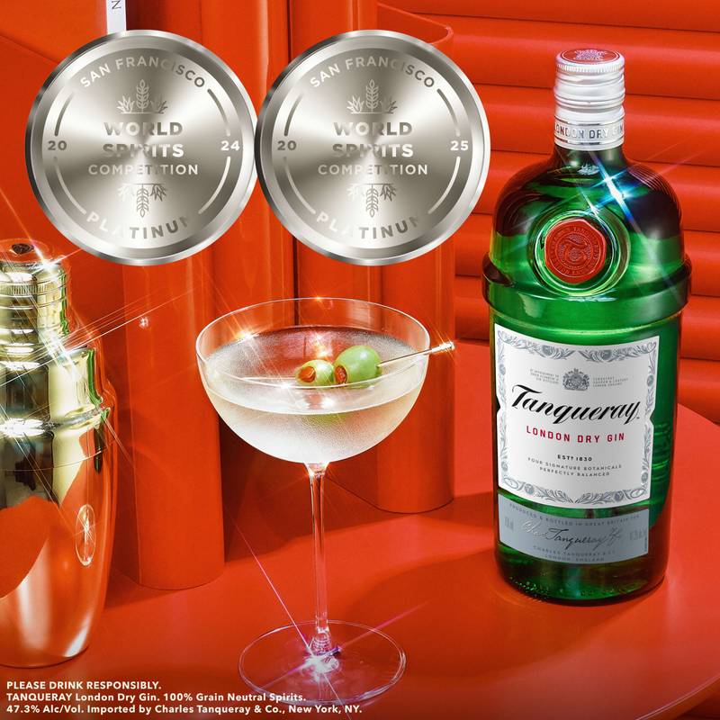 Tanqueray London Dry Gin, 1.75 L (94.6 Proof) - Tanqueray – BevMo!