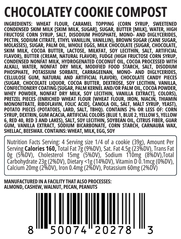 The Gopuff Cookie - Chocolate Compost, 5.5oz