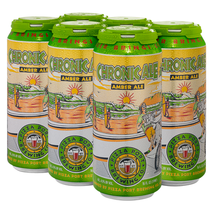 Pizza Port Chronic Ale Amber 6pk 12oz Can 5.0% ABV