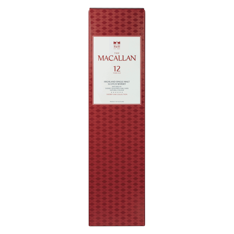 Macallan 12 Yr Sherry Oak 750ml (86 Proof)