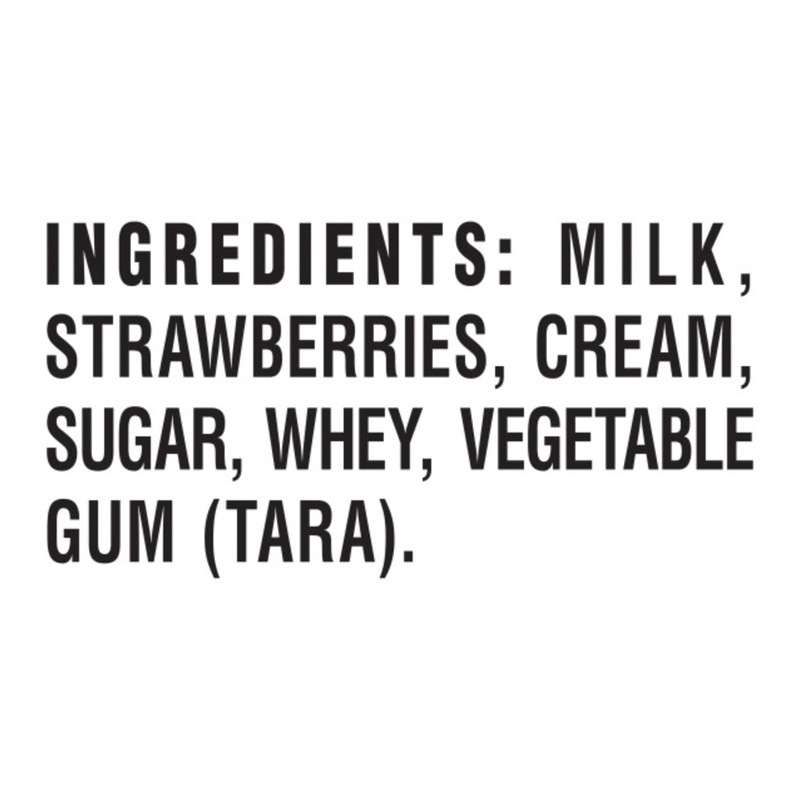 Breyers Natural Strawberry Ice Cream 16oz