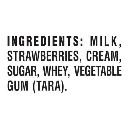 Breyers Natural Strawberry Ice Cream 16oz