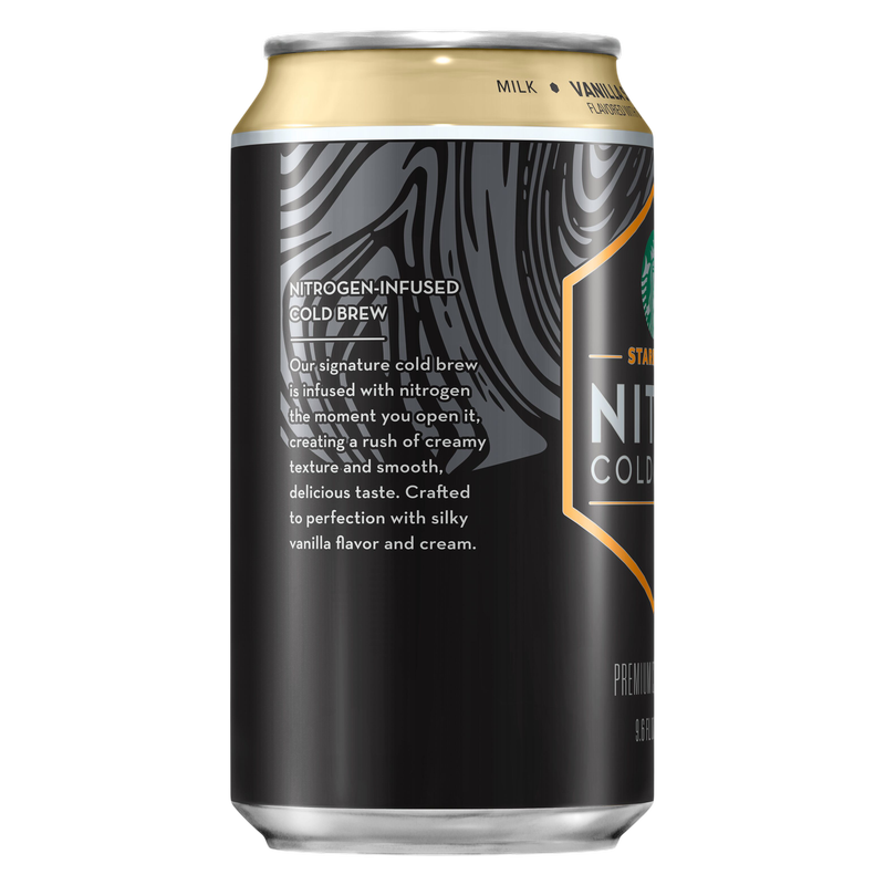 Starbucks Nitro Vanilla 9.6oz Can