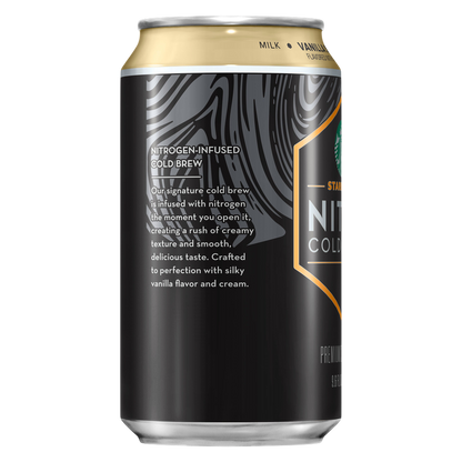 Starbucks Nitro Vanilla 9.6oz Can