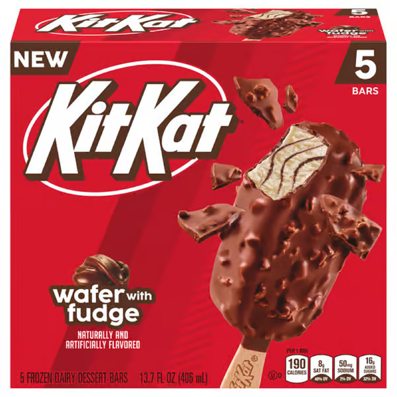 Kit Kat Frozen Dessert Bars, 5ct