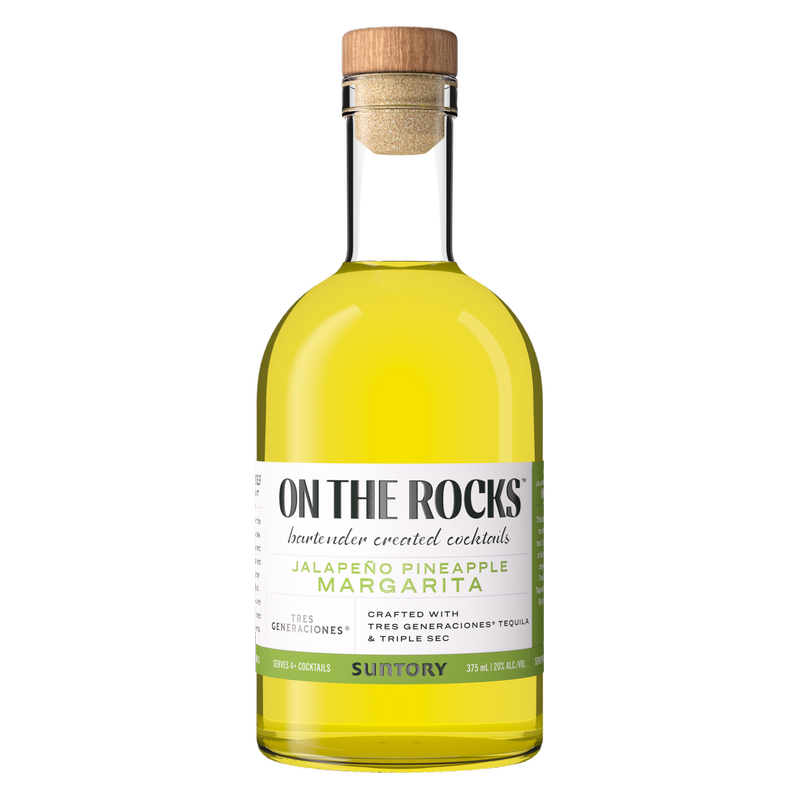 On The Rocks Tres Generaciones Jalapeno Pineapple Margarita 375ml (40 proof)