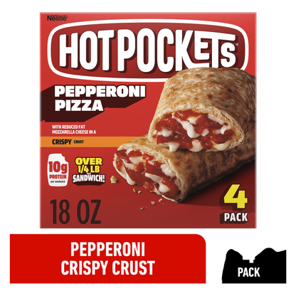 Hot Pockets Pepperoni Pizza 4ct