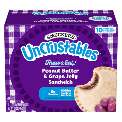 Smucker's Frozen Uncrustables PB & Grape 10ct