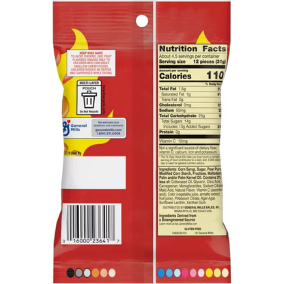 Gushers Super Sour, Sweet & Fiery, 5.13 oz