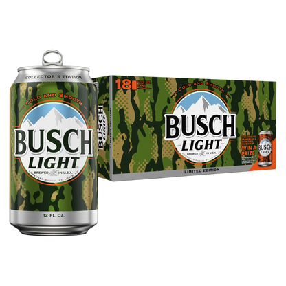 Busch Light 18pk 12oz Can 4.1% ABV