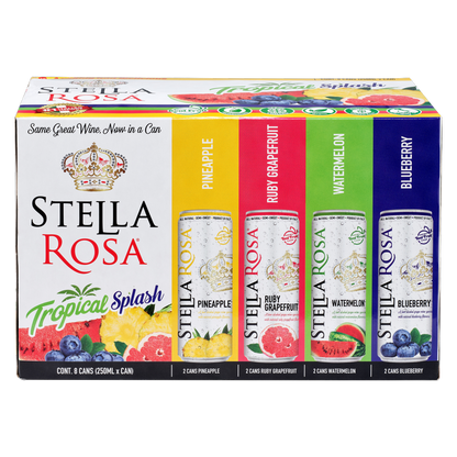 Stella Rosa Tropical Splash Variety Pack 8pk 250ml Cans