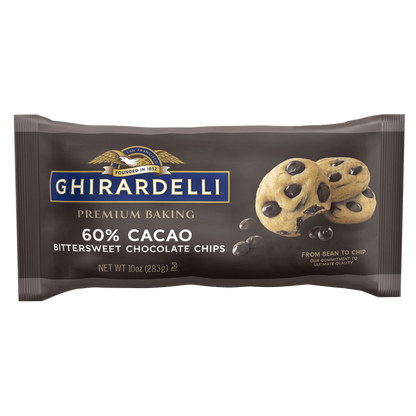Ghirardelli Premium Baking 60% Cacao Bittersweet Chocolate Chips 10oz