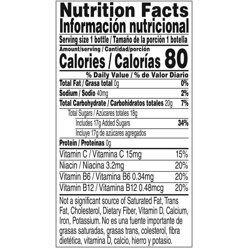 V8 Splash Tropical Blend Juice 16oz Btl