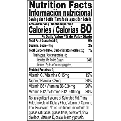 V8 Splash Tropical Blend Juice 16oz Btl