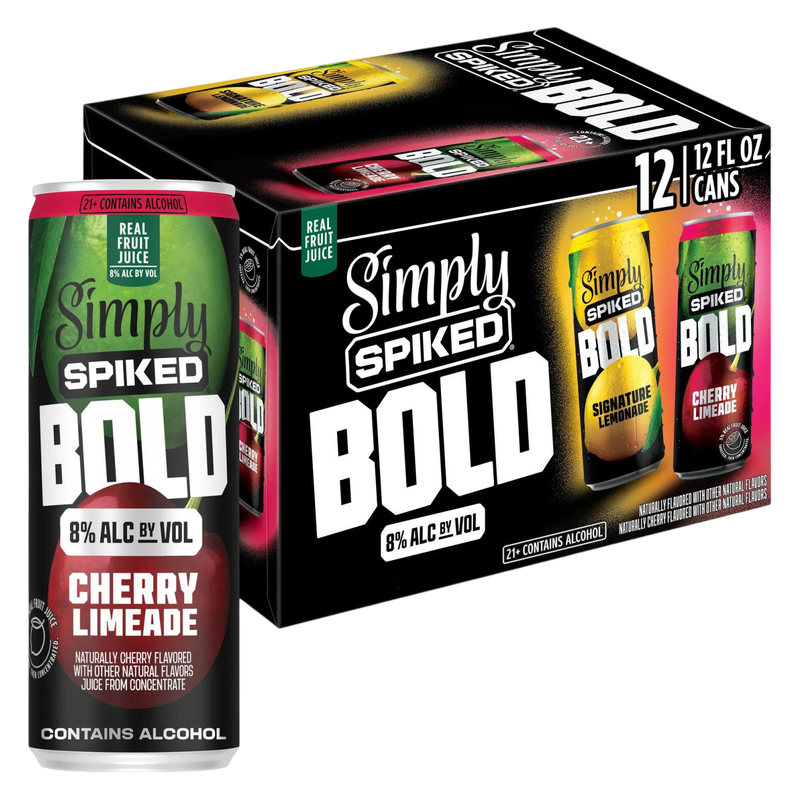 Simply Spiked Bold Variety Pack 12pk 12oz Can 8% ABV