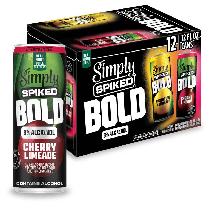 2WAY SPIKY Re:BORN 135g、165g SPY-V 180g Simply Spiked Bold Variety Pack 12pk 12oz Can 8% ABV - Simply