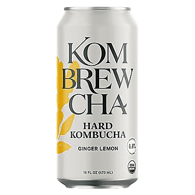 Kombrewcha Hard Kombucha Royal Ginger Single 16oz Can
