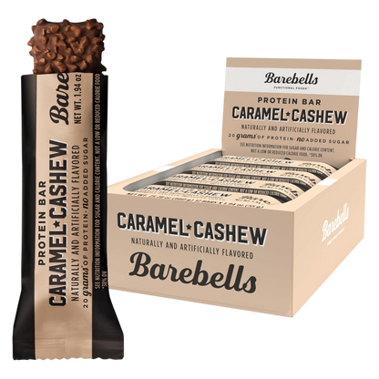 Barebells Caramel Cashew Protein Bar Case 12ct