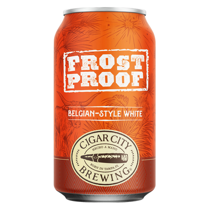 Cigar City Frost Proof White Ale 6pk 12oz Can 5.5% ABV