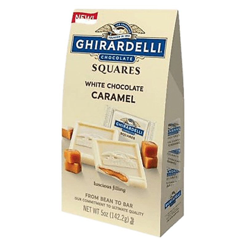 Ghirardelli White Chocolate Caramel Squares 5oz