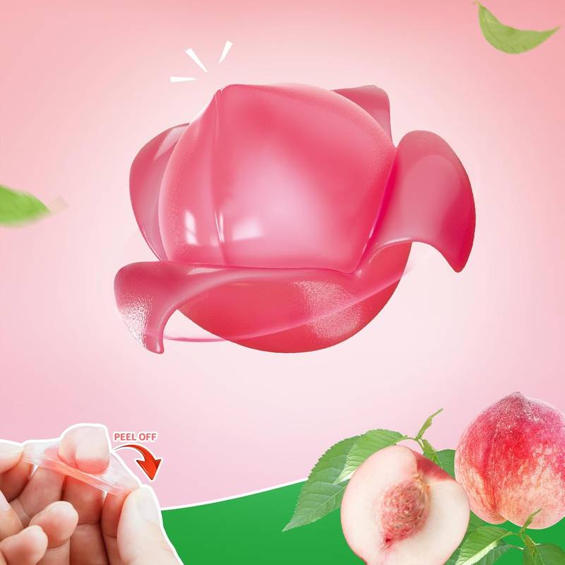 Amos Gummy Peelerz Peach 6oz
