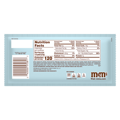 M&M’s Pretzel Snowballs Share Size 2.83oz