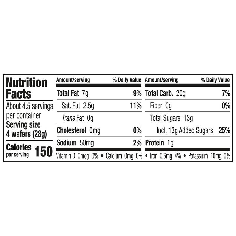 Keebler Vanilla Sugar Wafers, King Size,  4.4 oz