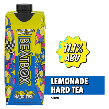 BeatBox Lemonade Hard Tea 500ml 11.% ABV Wine-Based