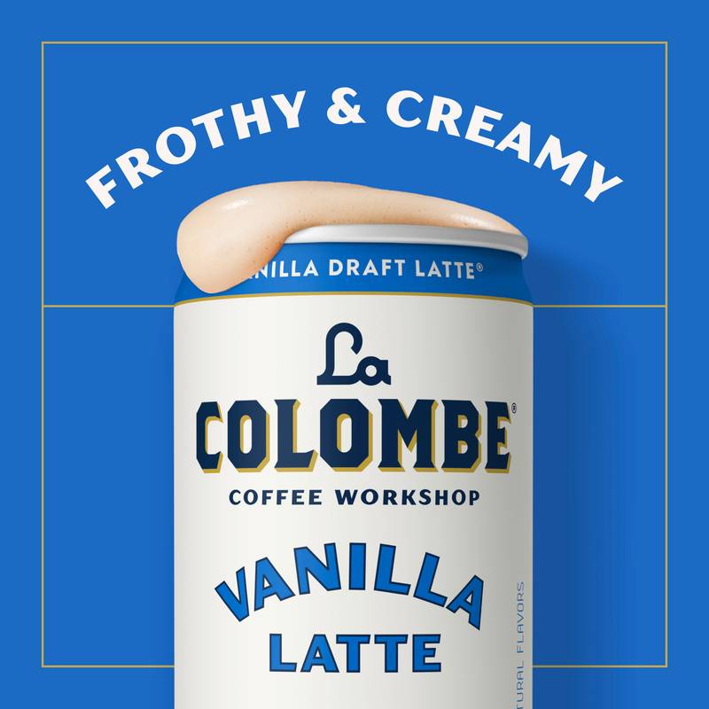 La Colombe Vanilla Draft Latte 11oz Can
