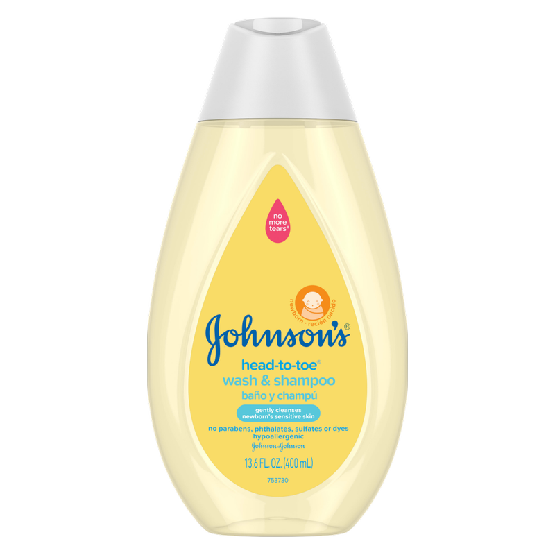 Johnson's Head-to-Toe Wash & Shampoo 13.6oz